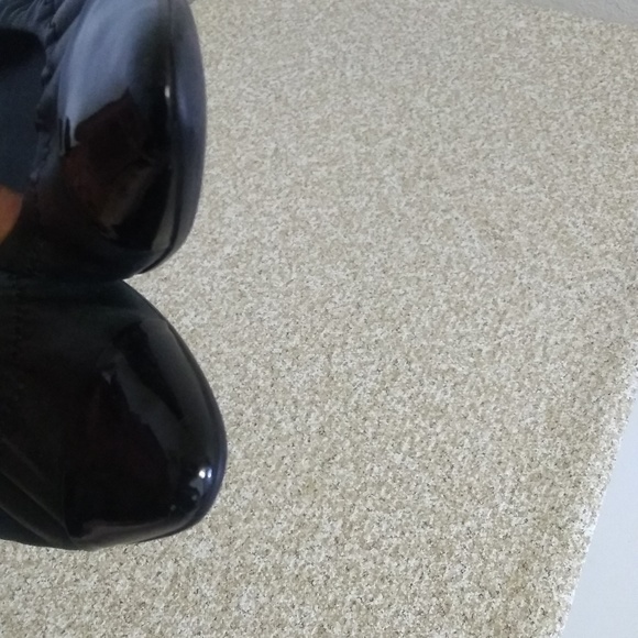 Prada Black Leather Patent Toe Ballet Flats - Picture 7 of 7